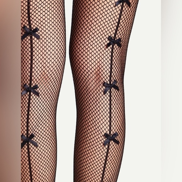 New Women's Net Pantyhose Tights Transparent Black Stretch Warm Winter Leggings - Picture 3 of 5